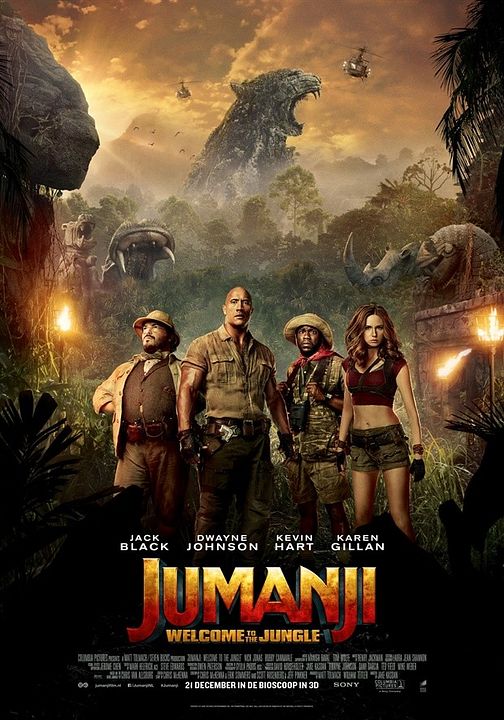 Jumanji: En la selva : Póster