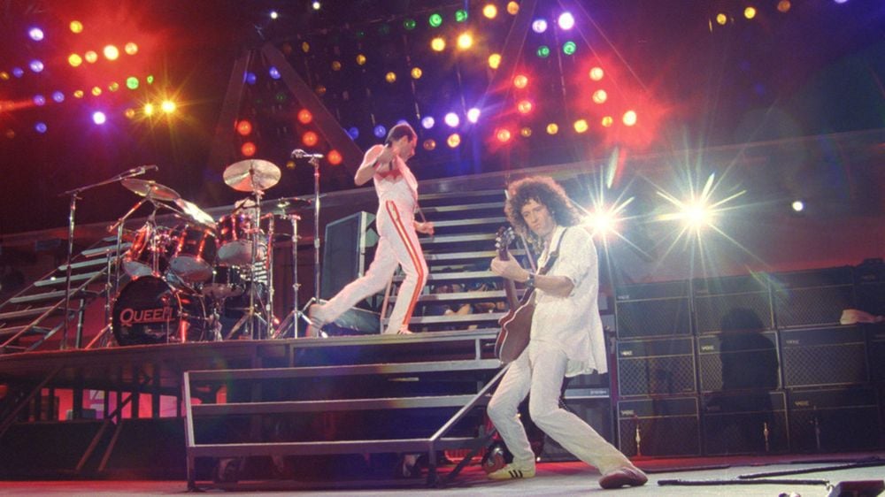 Hungarian Rhapsody: Queen Live In Budapest '86 : Foto Brian May, Freddie Mercury