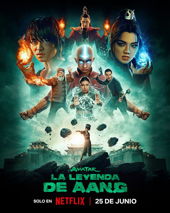 Avatar: La leyenda de Aang (2024) : Póster