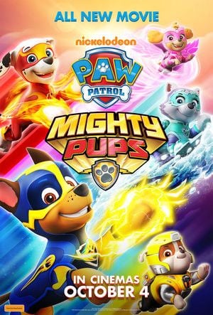 Paw Patrol: Mighty Pups : Póster