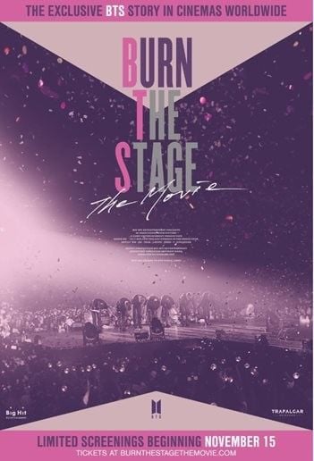 Burn the Stage: La película : Póster