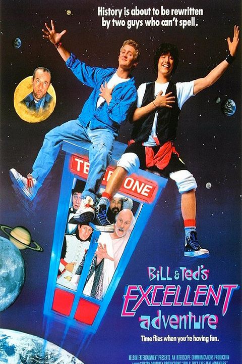 La magnífica aventura de Bill y Ted : Póster