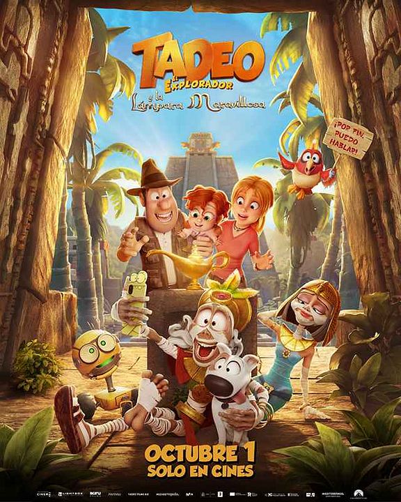 Tadeo El Explorador y La Lámpara Maravillosa  : Póster
