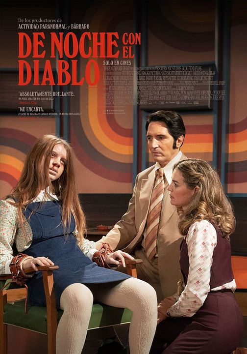 De noche con el diablo : Póster