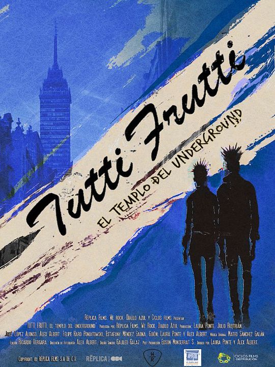 Tutti Frutti: El Templo del Underground : Póster