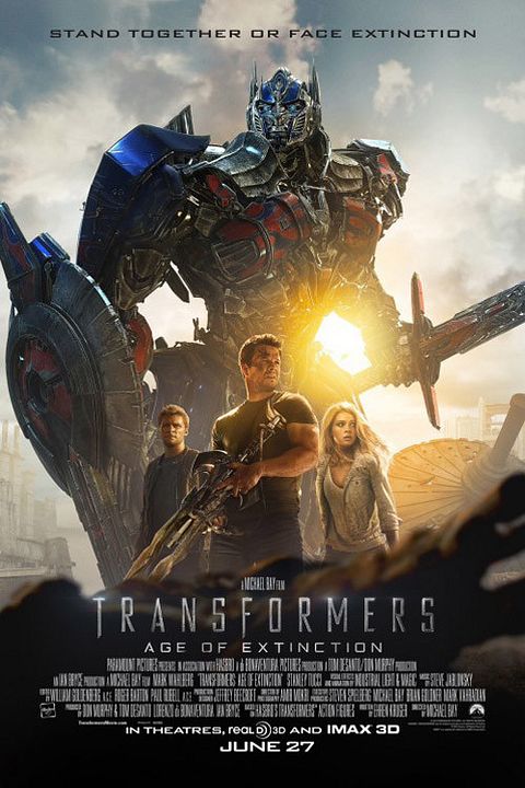 Transformers: La era de la extinción : Póster