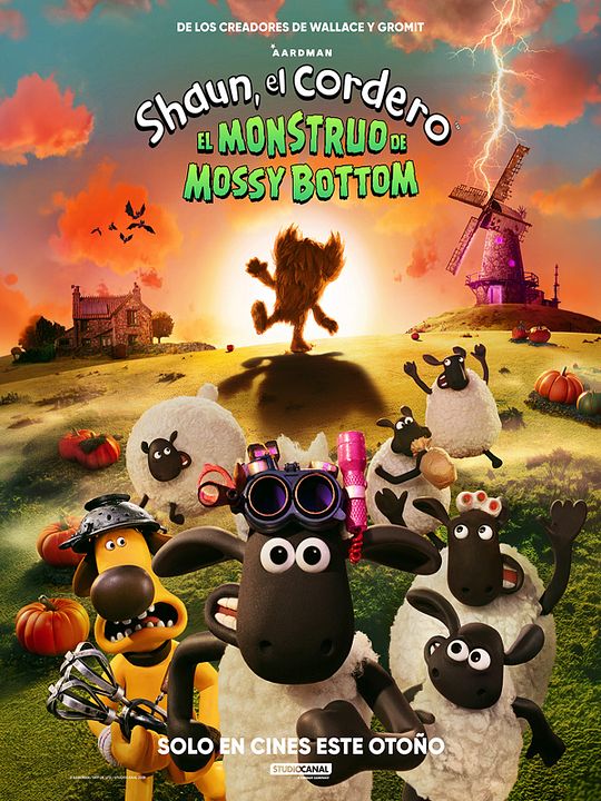 Shaun El Cordero: El Monstruo de Mossy Bottom : Póster