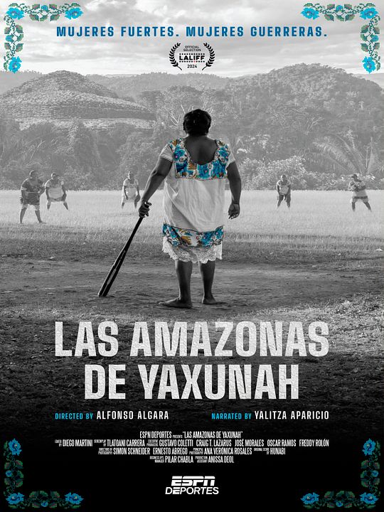 Las Amazonas de Yaxunah : Póster
