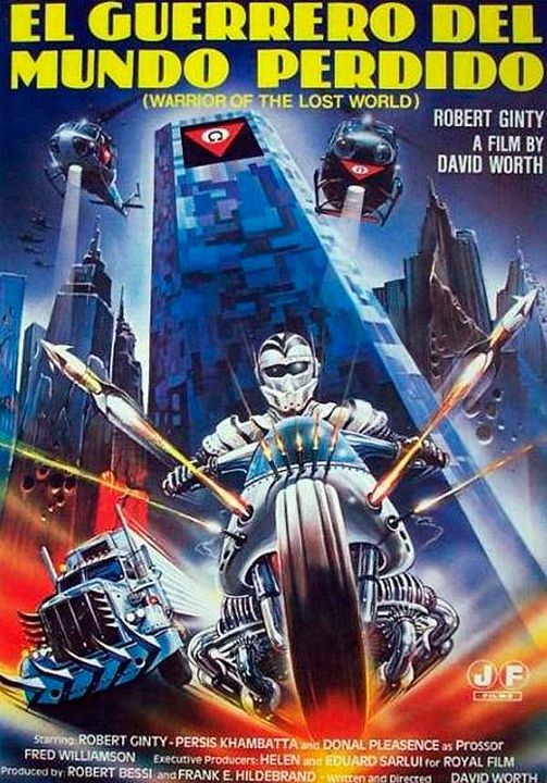 El guerrero del mundo perdido : Póster