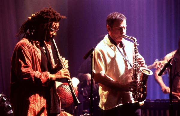 Foto Harvey Keitel, Paul Auster