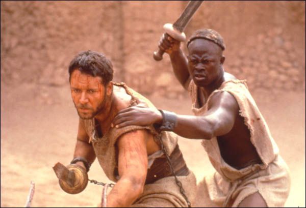 Gladiador : Foto Russell Crowe, Djimon Hounsou