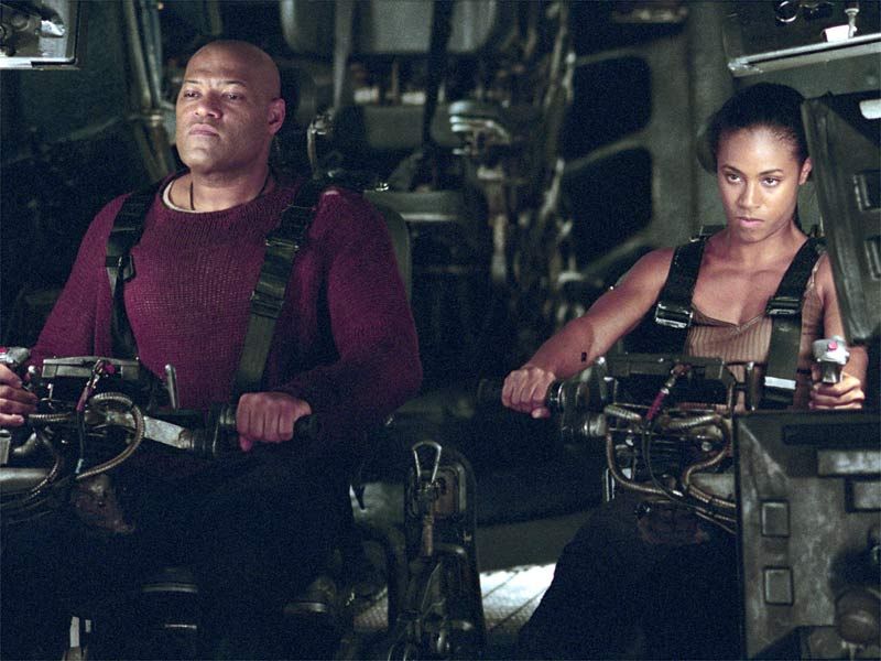 Matrix: Revoluciones : Foto Jada Pinkett Smith, Laurence Fishburne