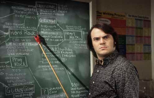 Escuela de rock : Foto Richard Linklater, Jack Black