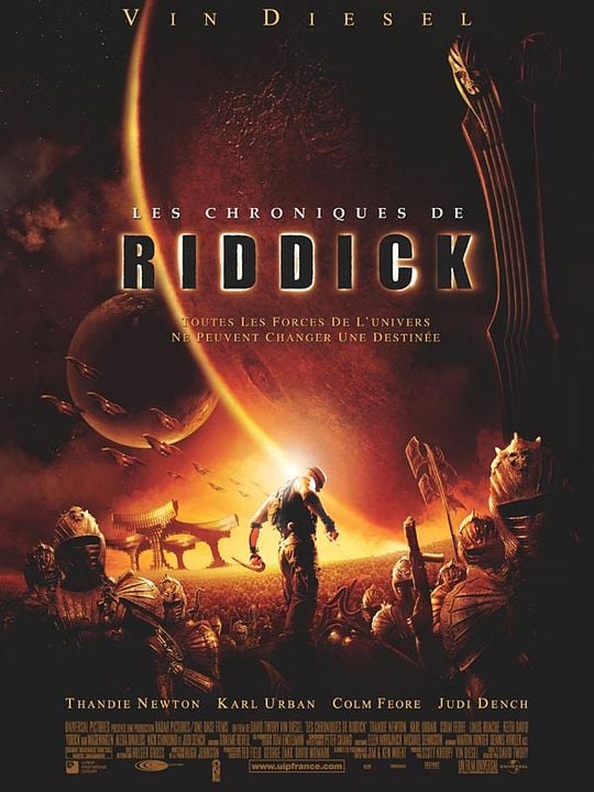 La batalla de Riddick : Póster