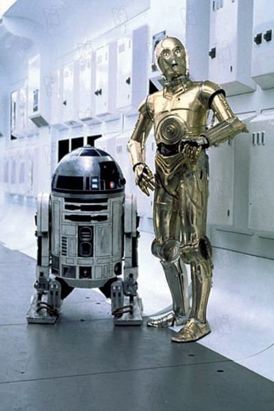 Star Wars: Episodio IV - Una nueva esperanza : Foto Kenny Baker, Anthony Daniels