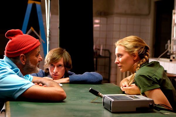 La vida acuática con Steve Zissou : Foto Bill Murray, Cate Blanchett, Wes Anderson