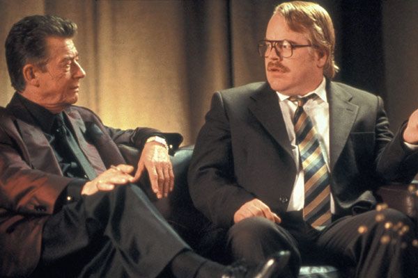 Foto John Hurt, Philip Seymour Hoffman
