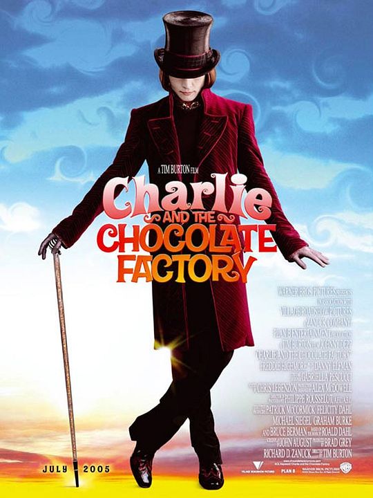 Charlie y la fábrica de chocolate : Póster