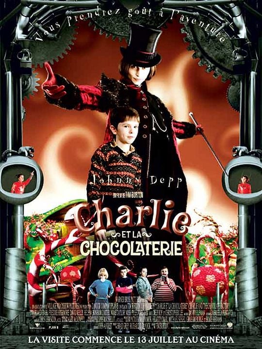 Charlie y la fábrica de chocolate : Póster