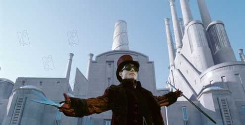 Charlie y la fábrica de chocolate : Foto Johnny Depp, Tim Burton