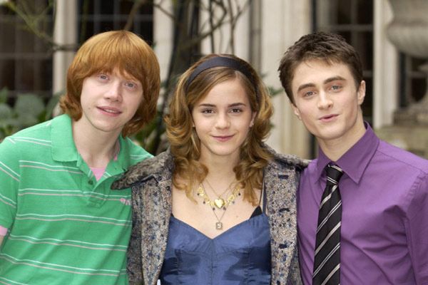 Harry Potter y el cáliz de fuego : Foto Daniel Radcliffe, Emma Watson, Rupert Grint