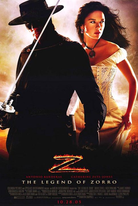 La leyenda del Zorro : Póster