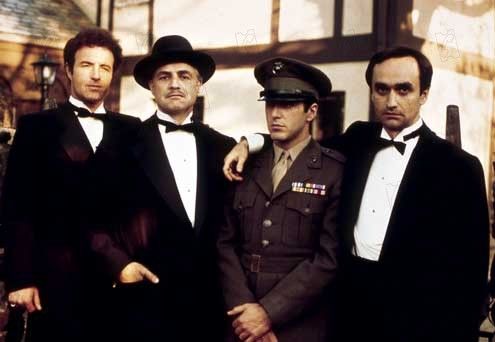 El Padrino : Foto Al Pacino, Francis Ford Coppola, Marlon Brando, James Caan