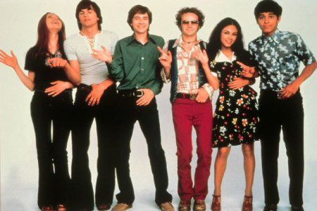 Foto Wilmer Valderrama, Topher Grace, Mila Kunis, Laura Prepon, Ashton Kutcher