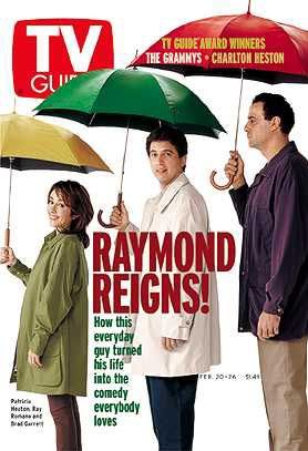 Cobertura de revista Brad Garrett, Patricia Heaton, Ray Romano