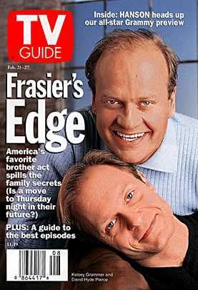 Cobertura de revista David Hyde Pierce, Kelsey Grammer