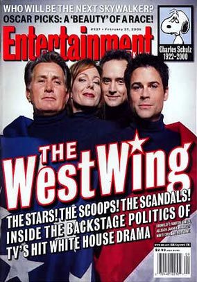 El ala oeste de la Casa Blanca : Cobertura de revista