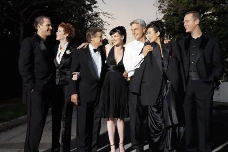 Foto Mark Harmon, Cote De Pablo, Lauren Holly, Pauley Perrette