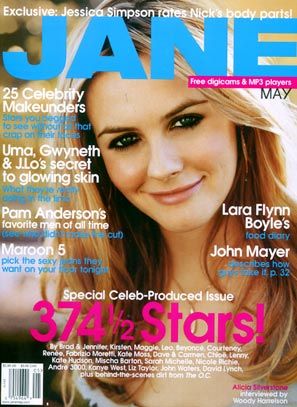 Cobertura de revista Alicia Silverstone
