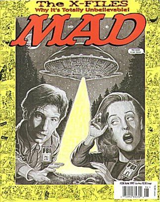 Los expedientes secretos X : Cobertura de revista