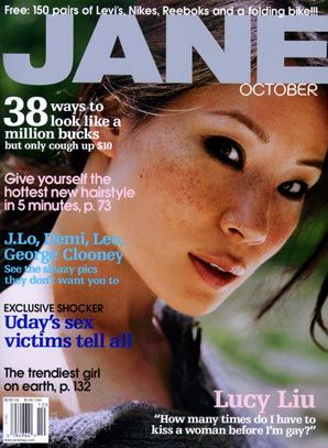 Cobertura de revista Lucy Liu