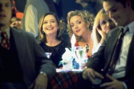 Foto Greg Germann, Gil Bellows, Calista Flockhart