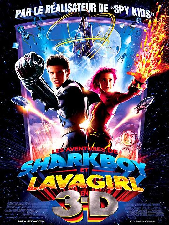 Las aventuras de Sharkboy y Lavagirl en 3-D : Póster