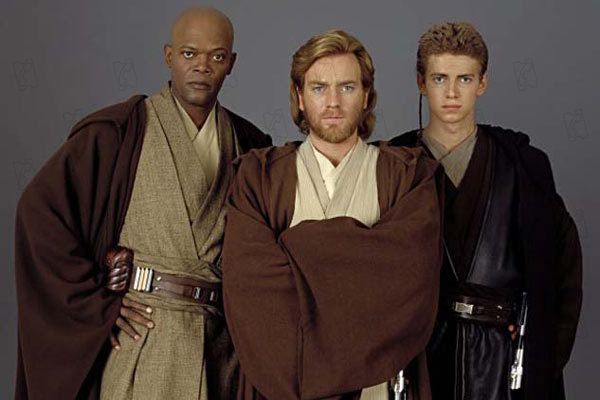 Star Wars: Episodio II - El ataque de los clones : Foto Samuel L. Jackson, Hayden Christensen, Ewan McGregor