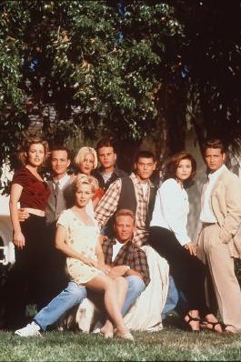 Foto Brian Austin Green, Luke Perry, Tiffani Thiessen