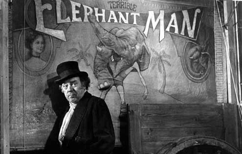 El hombre elefante : Foto David Lynch