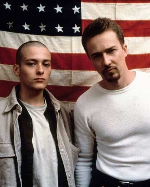 Historia Americana X : Foto Edward Norton, Edward Furlong