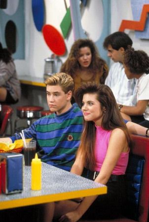 Foto Mark-Paul Gosselaar, Tiffani Thiessen
