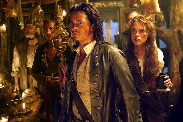 Piratas del Caribe: El cofre de la muerte : Foto Keira Knightley, Orlando Bloom