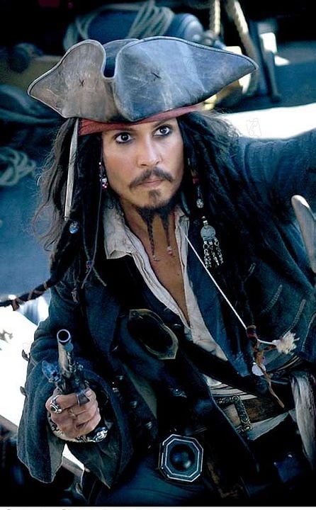 Piratas del Caribe: El cofre de la muerte : Foto Gore Verbinski, Johnny Depp