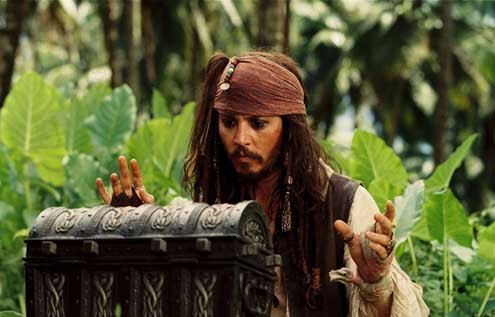 Piratas del Caribe: El cofre de la muerte : Foto Johnny Depp, Gore Verbinski