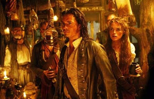 Piratas del Caribe: El cofre de la muerte : Foto Keira Knightley, Orlando Bloom, Gore Verbinski