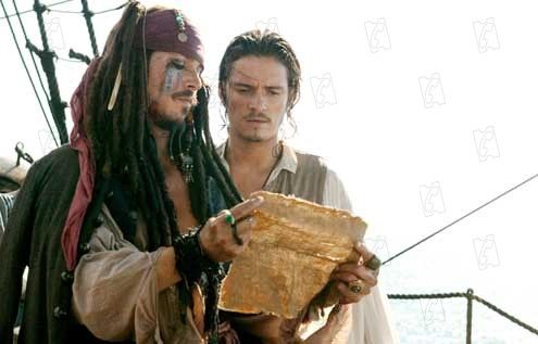 Piratas del Caribe: El cofre de la muerte : Foto Gore Verbinski, Johnny Depp, Orlando Bloom