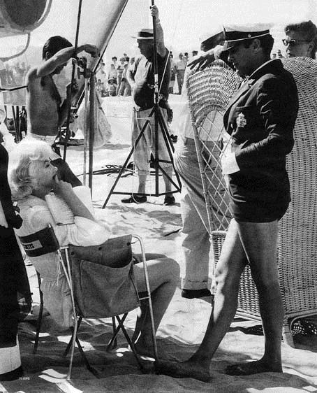 Con faldas y a lo loco : Foto Marilyn Monroe, Billy Wilder