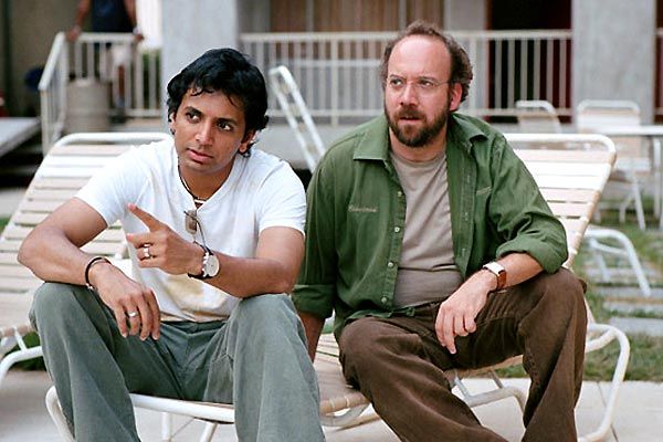 Foto Paul Giamatti, M. Night Shyamalan