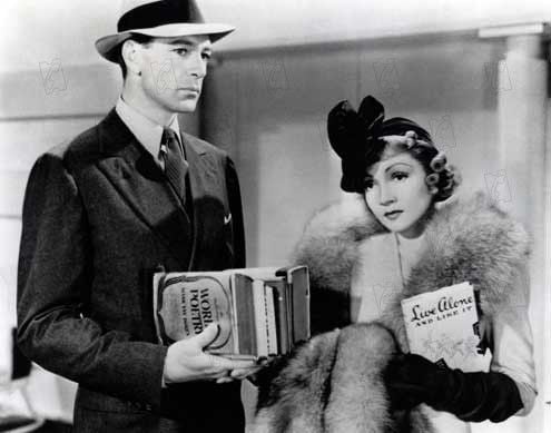 Foto Ernst Lubitsch, Claudette Colbert